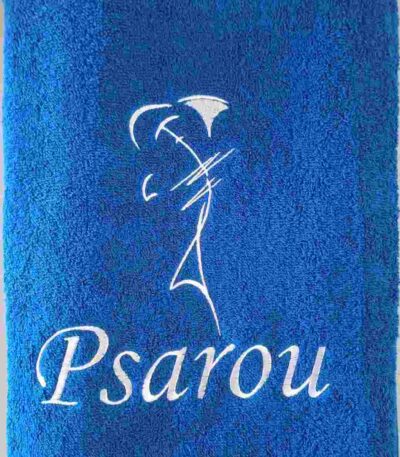 κεντημένες-πετσέτες-ξενοδοχείου-psarou-σκοτίνα